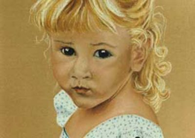 PORTRAIT OF CHARLOTTE IN PASTEL