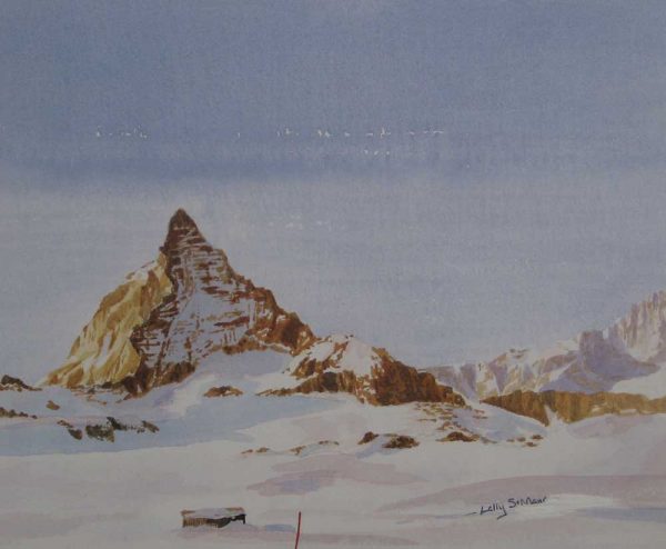Framed print of the Matterhorn