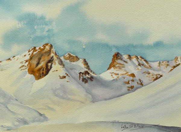 Towards Aiguille Pircee, Tignes